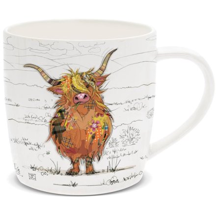 Hamish Highland Cow - Bug Art Mug