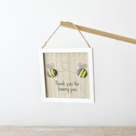 Bee Pebble Art