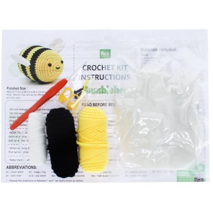 Bumblebee Crochet Kit