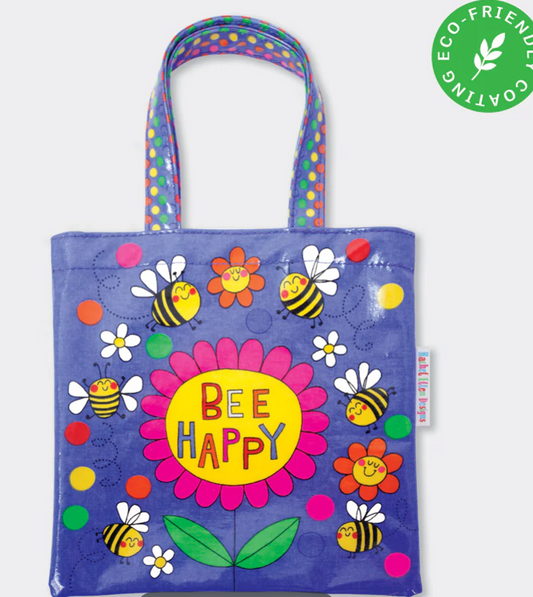 Bee Happy Kids Tote Bag