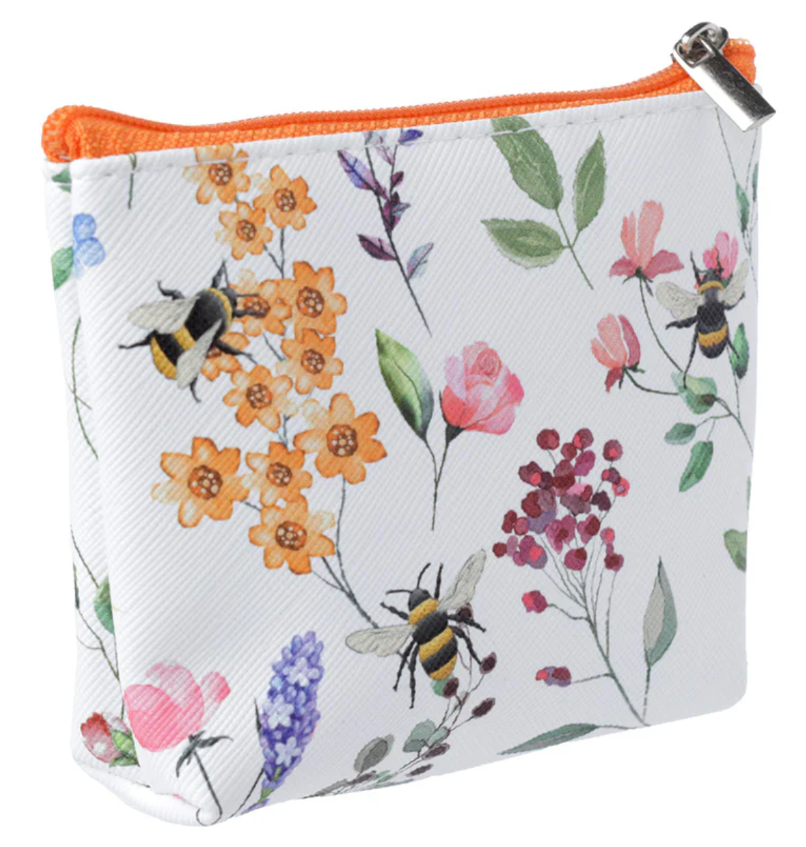Nectar Meadows PVC Purse Orange