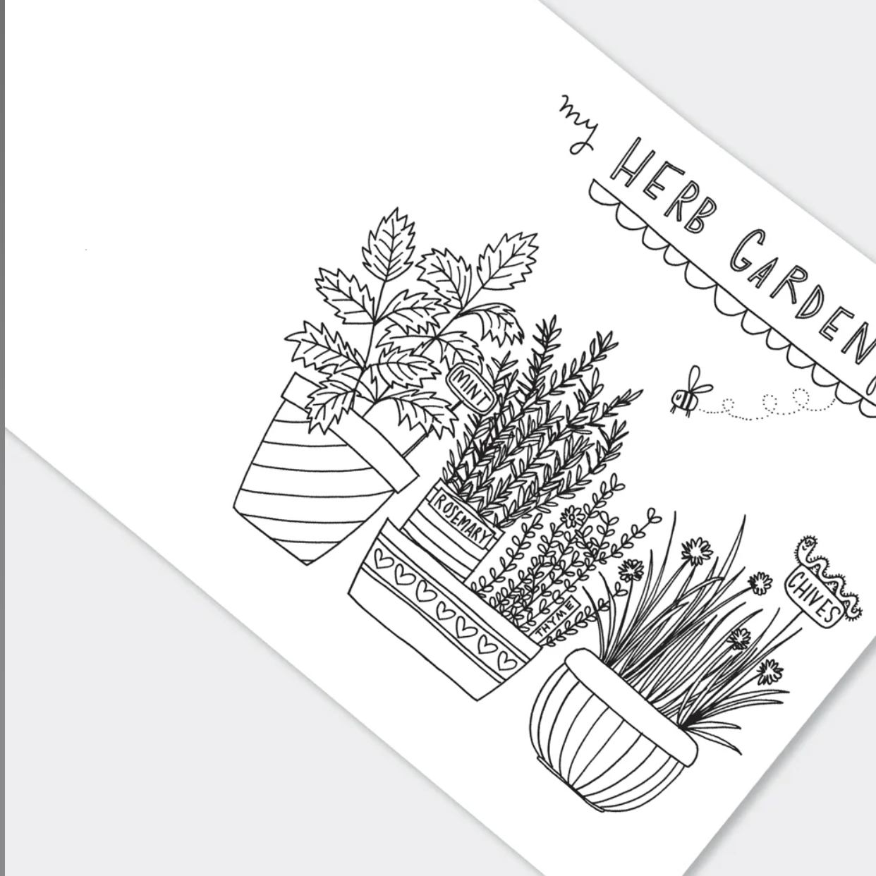 Little Gardener Children's Colouring Book