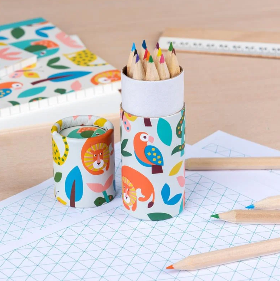 Wild Wonders Colouring Pencils Set of 12