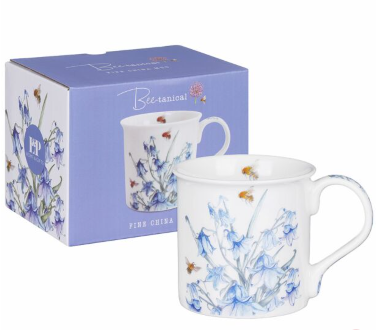 Bee-Tanical Bluebells Mug