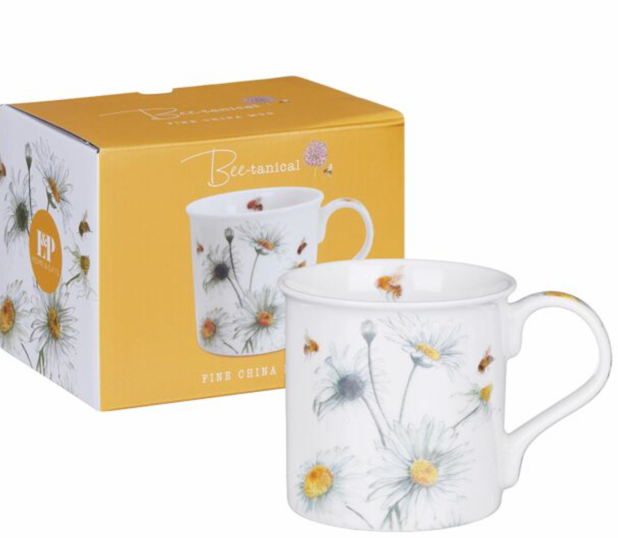 Bee-tanical Daisy Mug