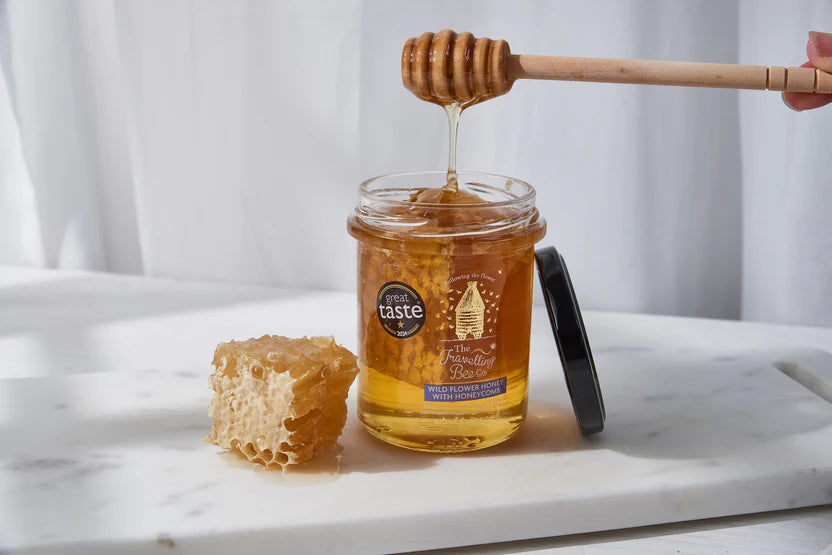 Wildflower Honey with Honeycomb