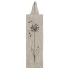 Handmade Linen Bookmark