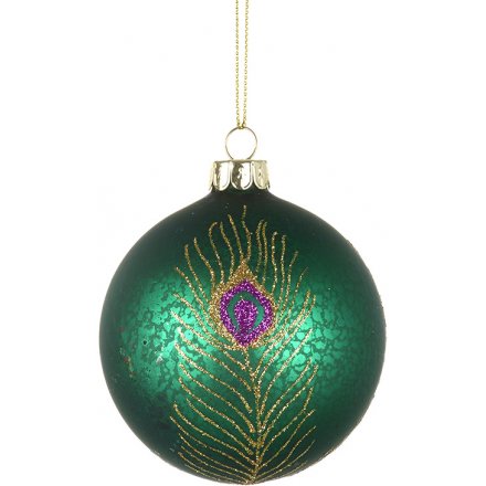 Peacock Bauble