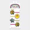 Bee/Flower Hair Elastics