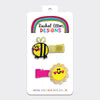 Bee / Flower Hair Clips