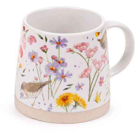 Wings & Wildflowers Stoneware Mug