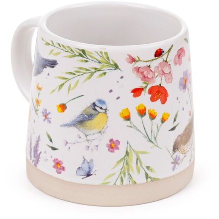 Wings & Wildflowers Stoneware Mug