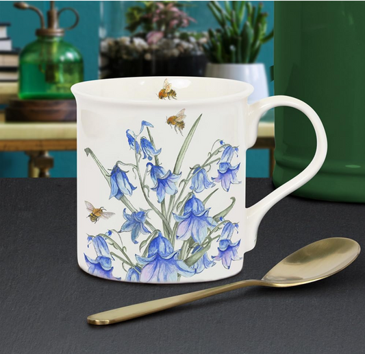 Bee-Tanical Bluebells Mug