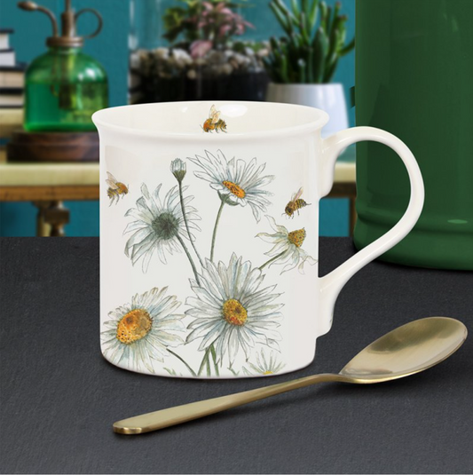 Bee-tanical Daisy Mug