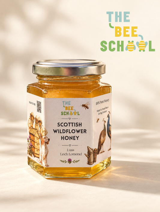 Scottish Wildflower Honey from The Bee School Bees